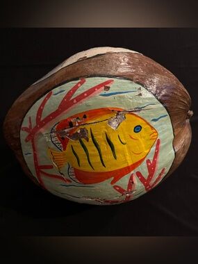 Painted Coconut Yellow Fish